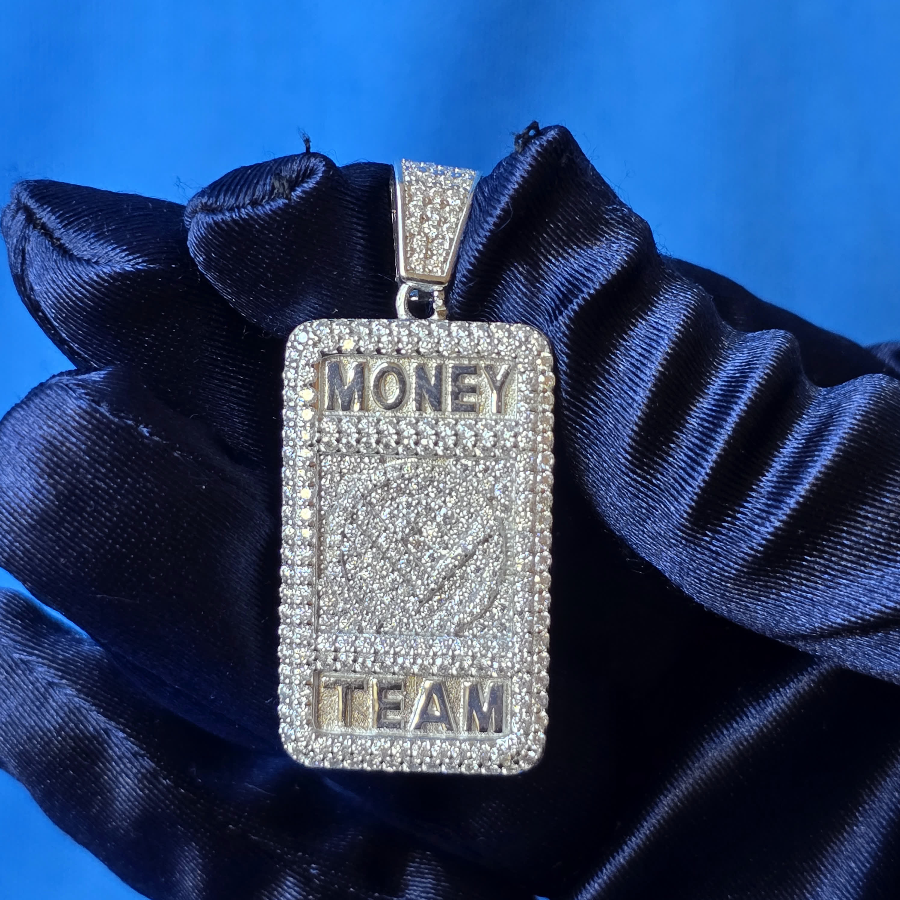 Moissanite 1.81ctw Money Team Pendant