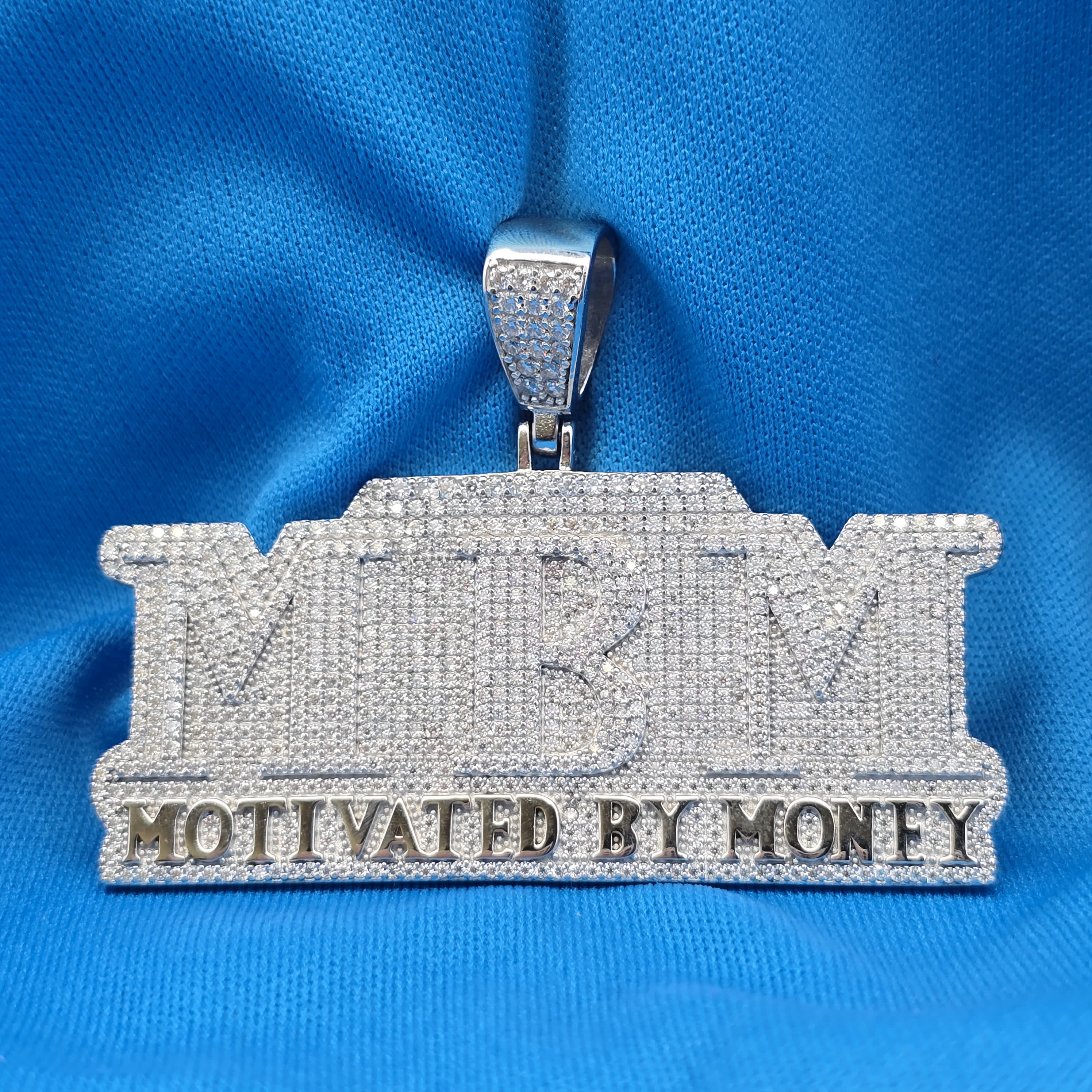 Moissanite 6.80 ctw MBM Pendant