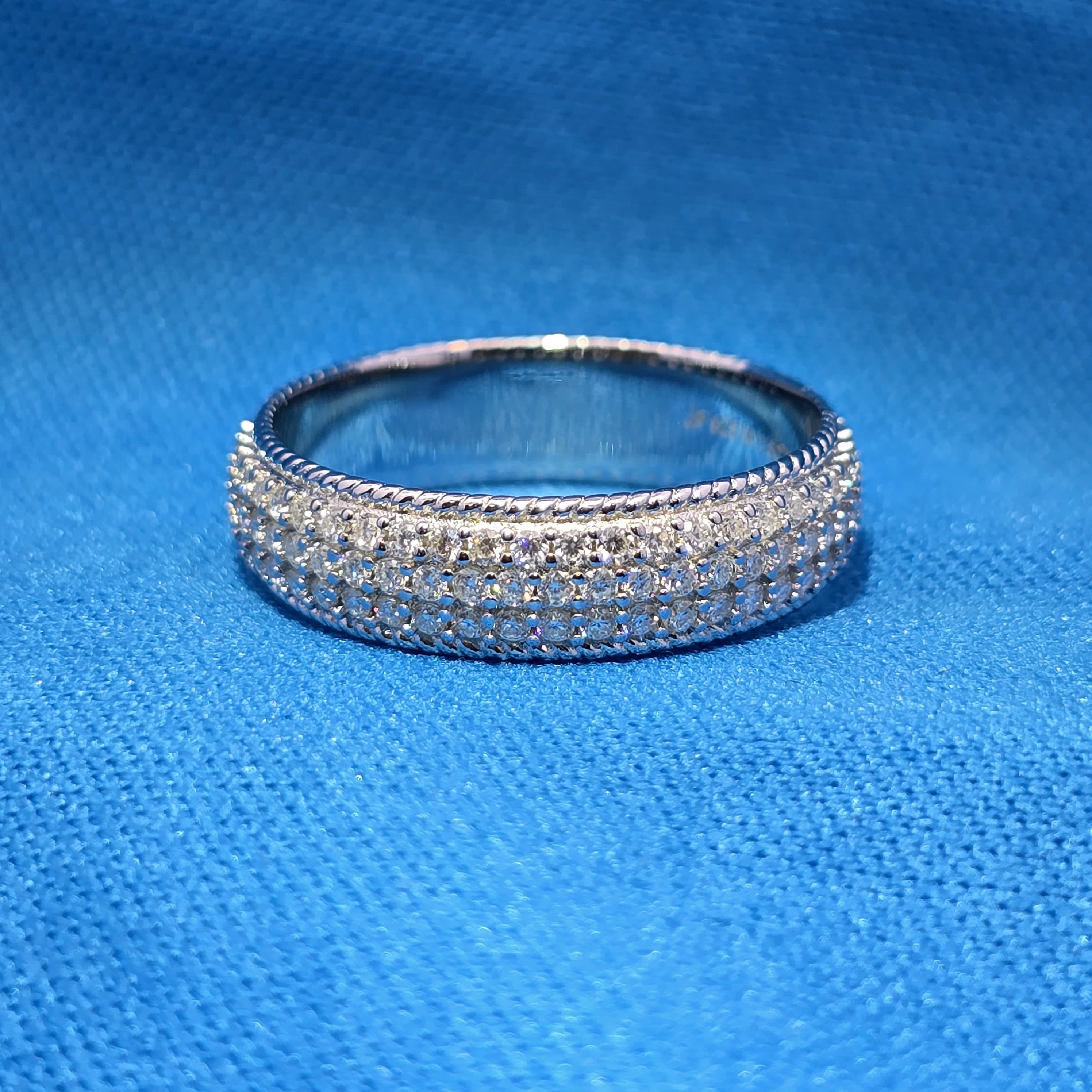 Moissanite 1.50 ctw Round Ring