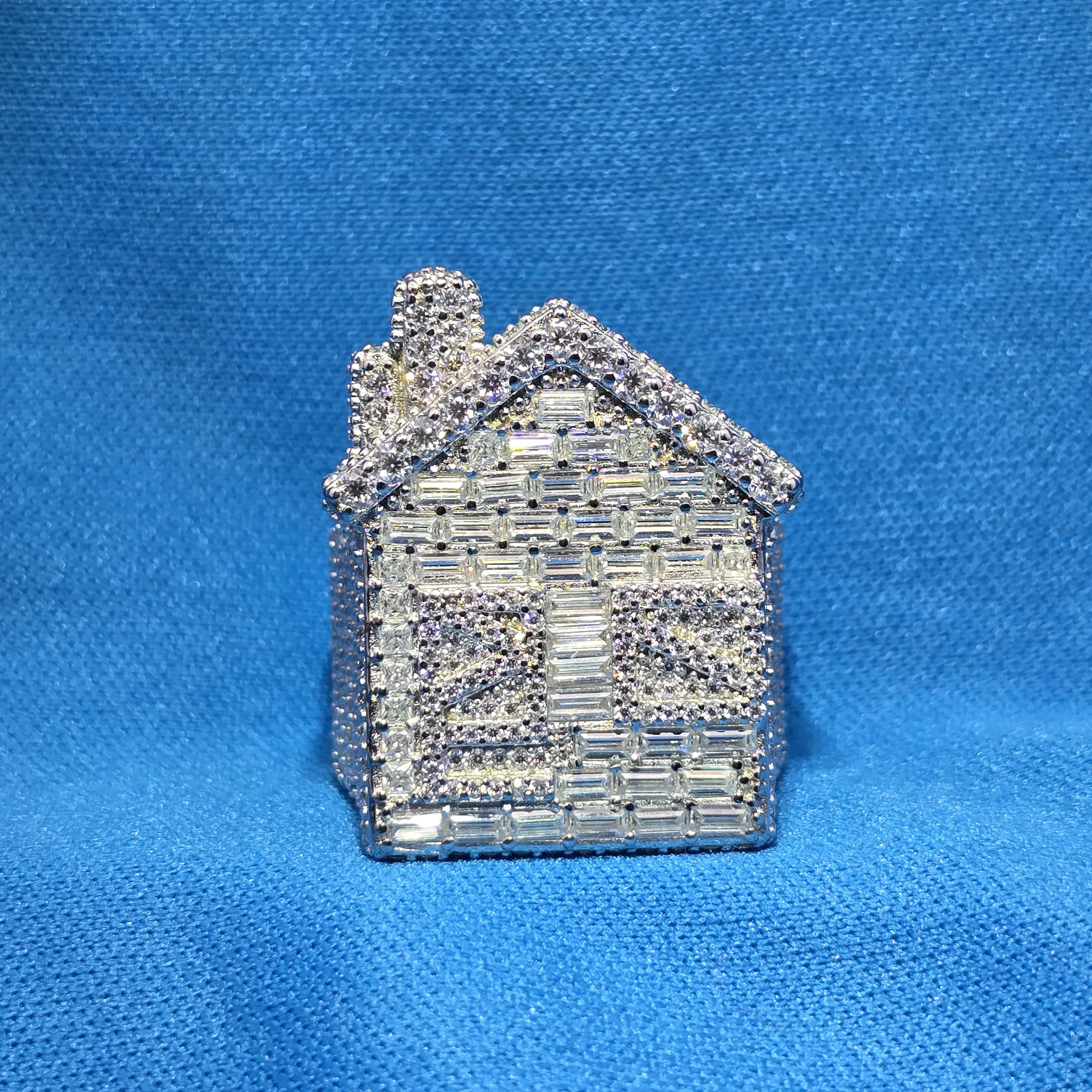 Moissanite 7.23 ctw House Ring