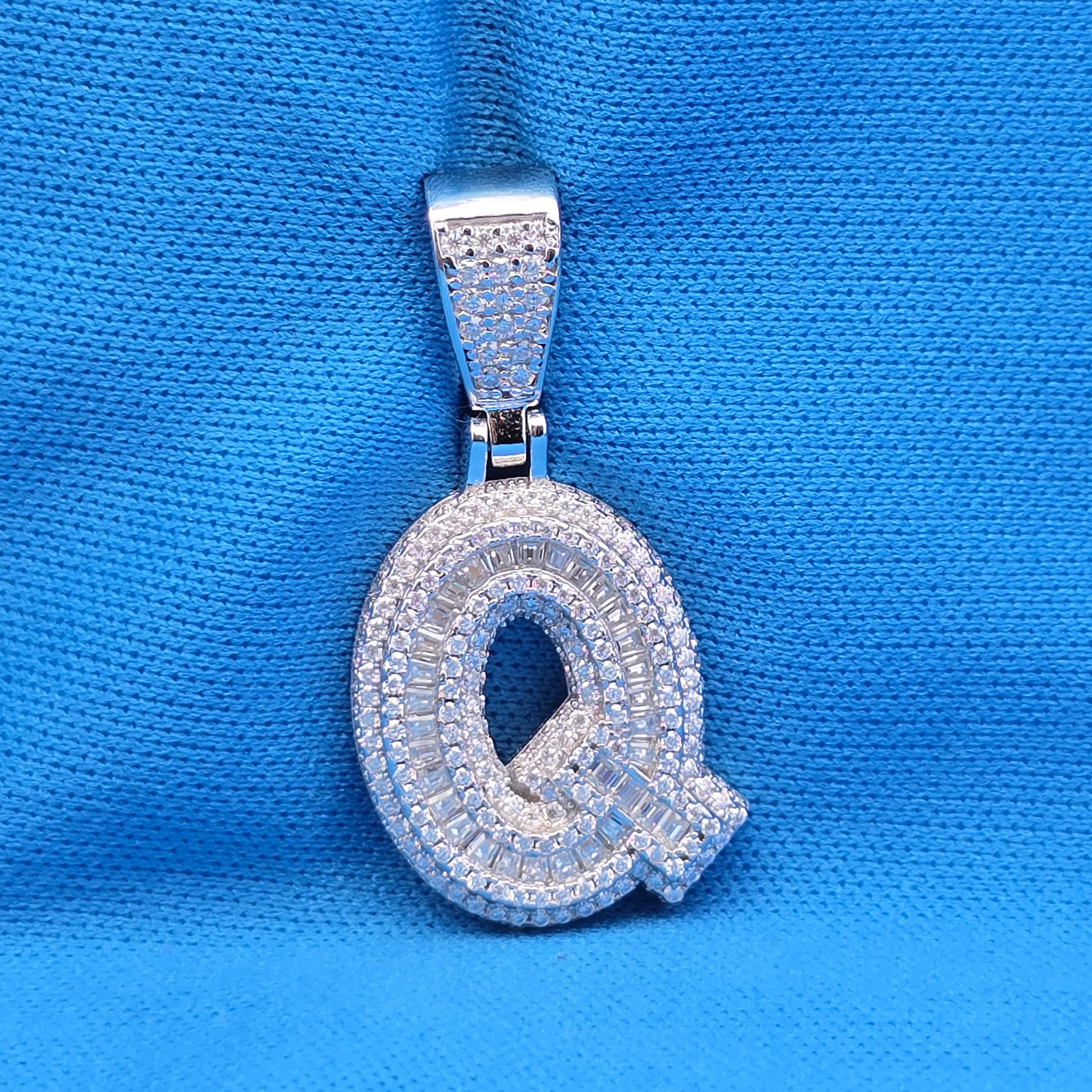 Moissanite 2.73 ctw "Q" Initial