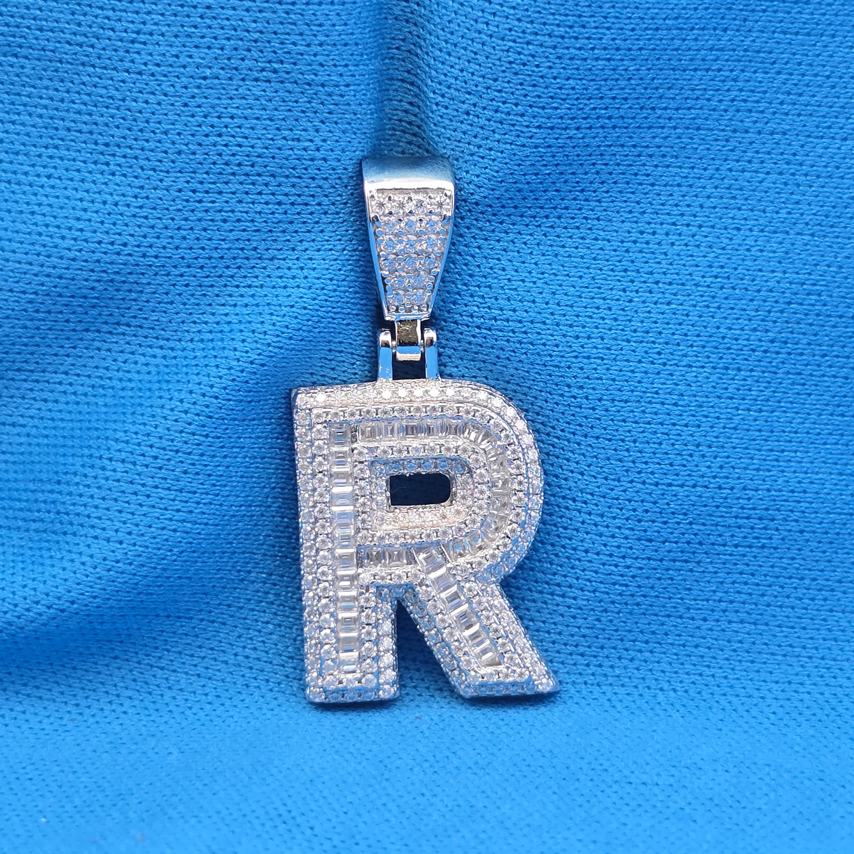 Moissanite 2.59 ctw "R" Initial