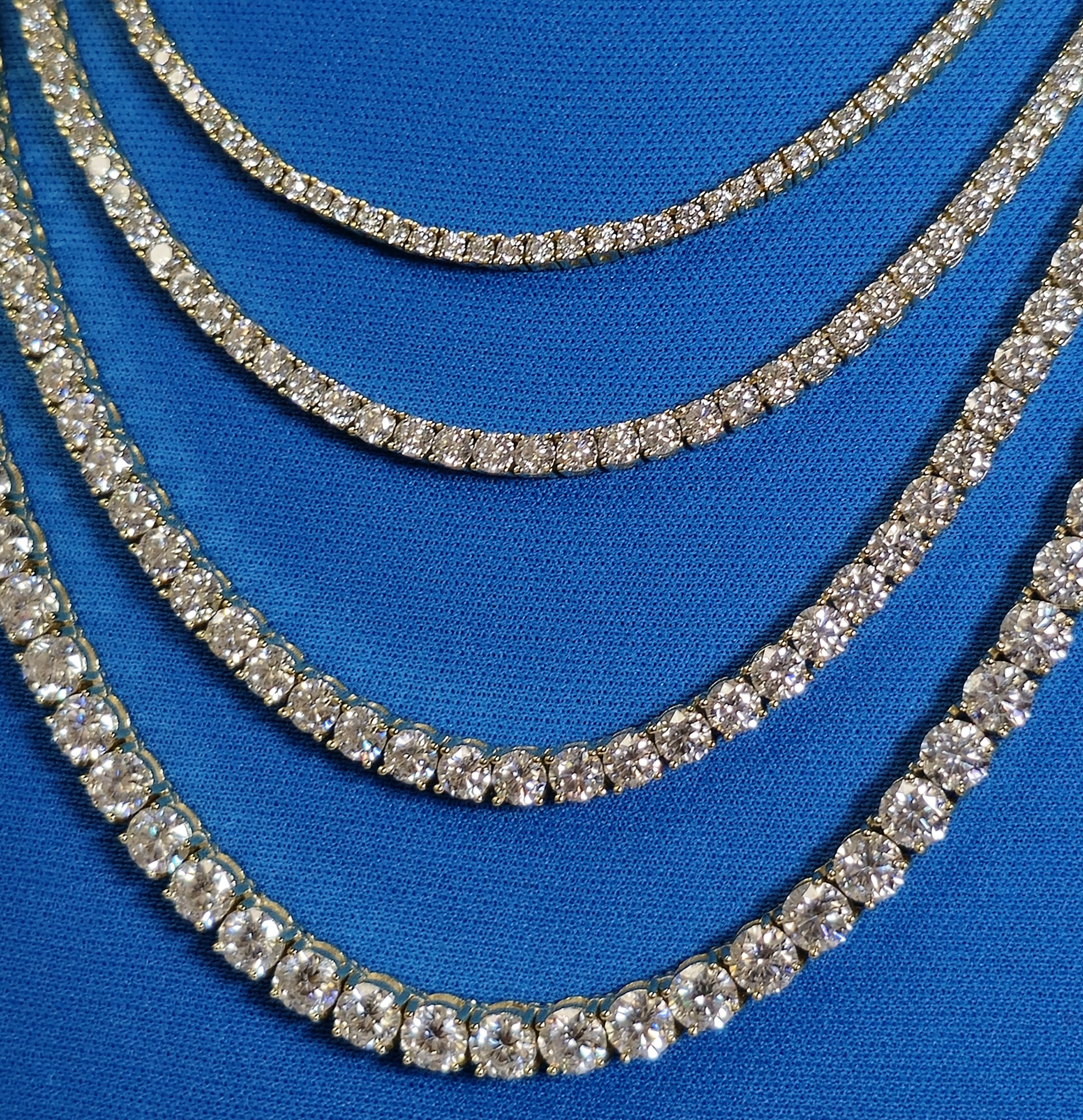 Moissanite Tennis Chain 3MM