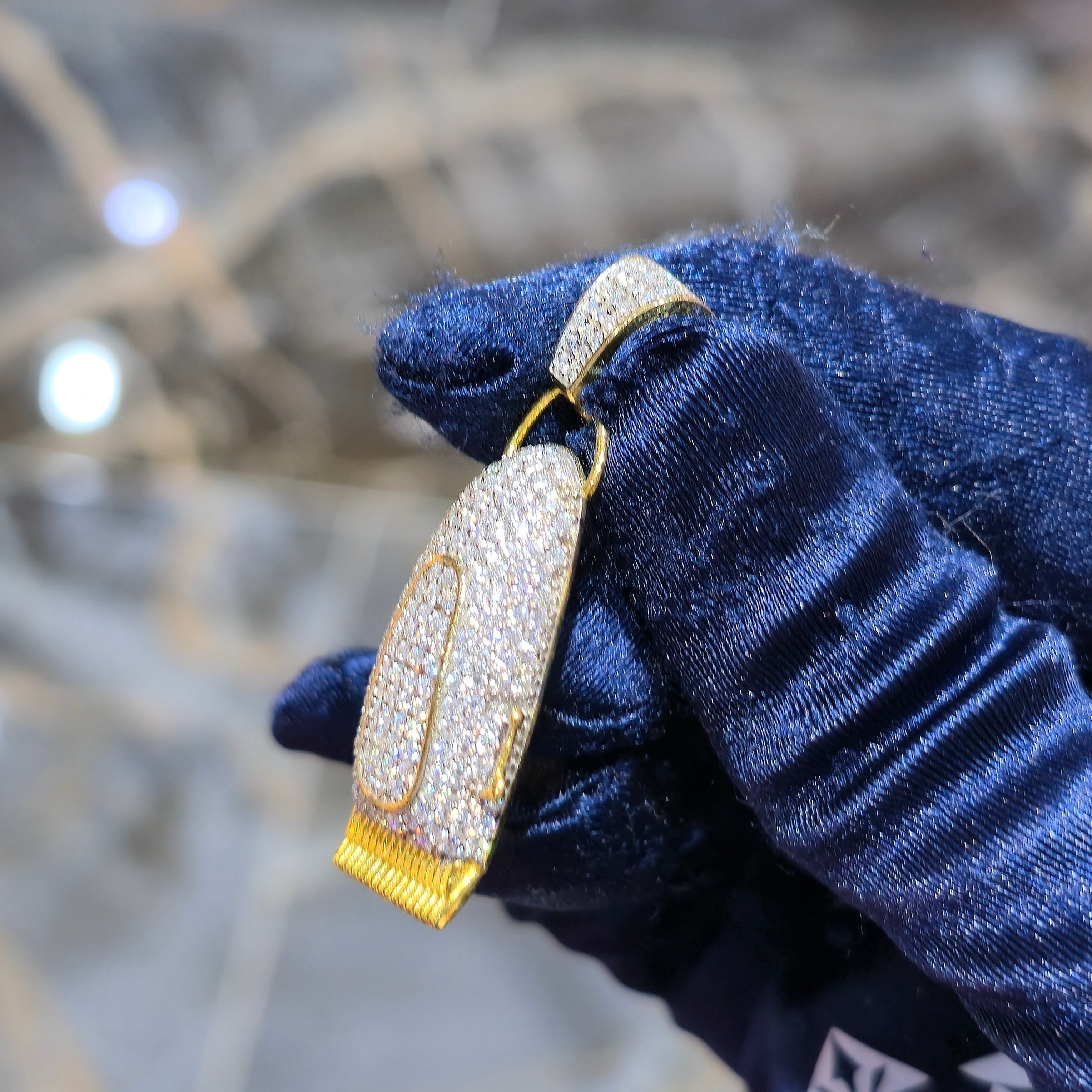 Moissanite 2.16 ctw Barber Clipper Pendant